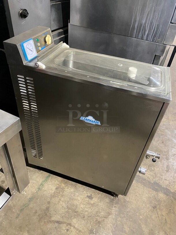 Carpigiani Commercial Floor Style Pasteurizer Machine! All Stainless Steel! Model PASTOMASTER60 Serial 470888! 220V 3Phase! On Casters! - Image 3 of 10