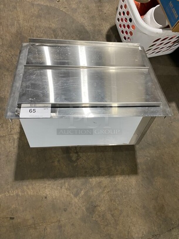 Regency Commercial Drop In Ice Bin! Solid Stainless Steel! Model: 600DIIB1824