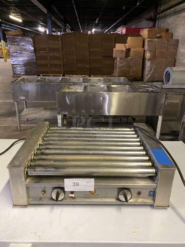 Connolly Roll-A-Grill Commercial Countertop Hot Dog Roller! Stainless Steel Body! Model: C270 120V 60HZ 1 Phase - Image 1 of 9