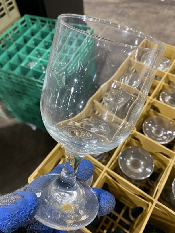 MISCELLANEOUS! Assorted Color Poly Cup Crates! With Assorted Style Drinking Glasses, Stemmed Martini And Wine Glasses! 9x Your Bid! - Image 5 of 8
