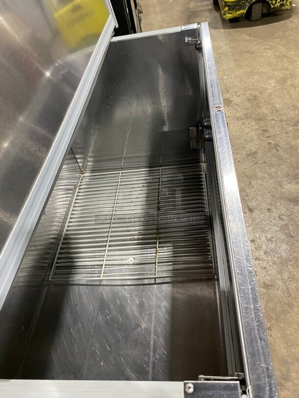 Beverage Air Single Side Access Milk Cooler! Stainless Steel! On Casters! Model: SM49N SN:5002900 115V 1PH - Image 5 of 7