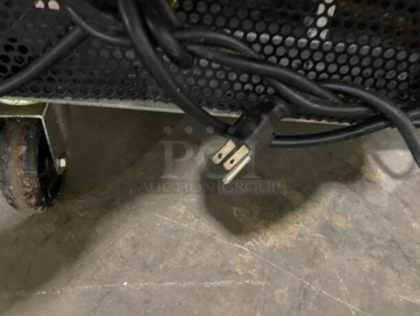 Universal Coolers Commercial Single Door Reach In Cooler! Poly Coated Racks! All Stainless Steel! On Casters! - Image 8 of 8