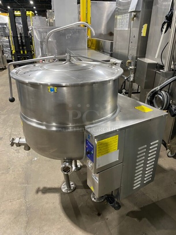 GREAT! Cleveland Range Floor Style Self-Contained Soup Kettle! All Stainless Steel! On Legs! Model: KGL40 SN: WT007907K01! Working When Removed!  - Image 2 of 10