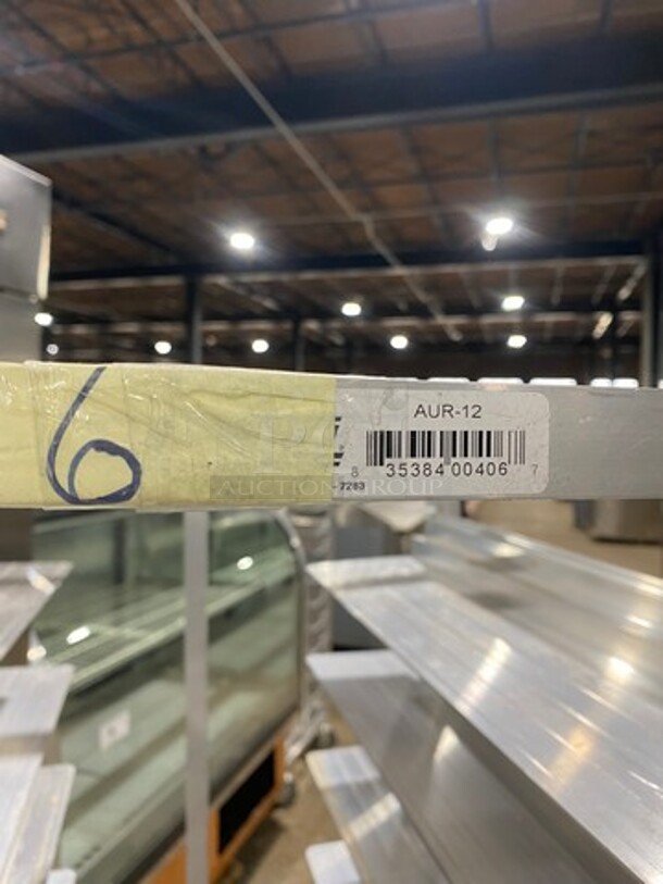 Channel Metal Commercial Pan Transport Rack! On Casters! Model: AUR12 - Image 5 of 5