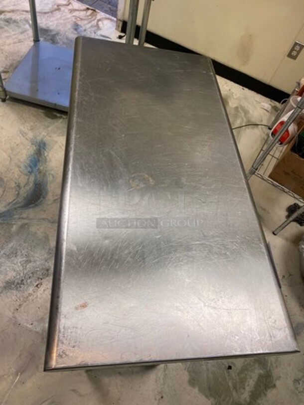 AmGood Solid Stainless Steel Work Top/ Prep Table! With Storage Space Underneath! On Legs! - Image 5 of 7
