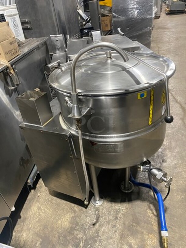 GREAT! Cleveland Range Floor Style Self-Contained Soup Kettle! All Stainless Steel! On Legs! WORKING WHEN REMOVED! Model: KGL40 SN: WT492199L01 - Image 2 of 11