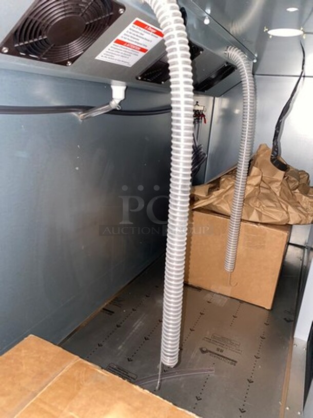 NEW! SCRATCH-N-DENT! LATE MODEL! Beverage Air Commercial Refrigerated Kegerator! With 3 Door Storage Space Underneath! Model: DD94HC1B144 SN: 12700972 115V 60HZ 1 Phase - Image 7 of 12
