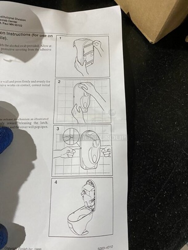 NEW! IN THE BOX! Ecolab Wall Mount Hand Soap Dispenser! 4x Your Bid! - Image 10 of 10