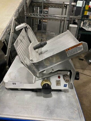 General Slicing Commercial Countertop Meat/Deli Slicer! All Stainless Steel! Model: SM12 SN: 050986G12 115V