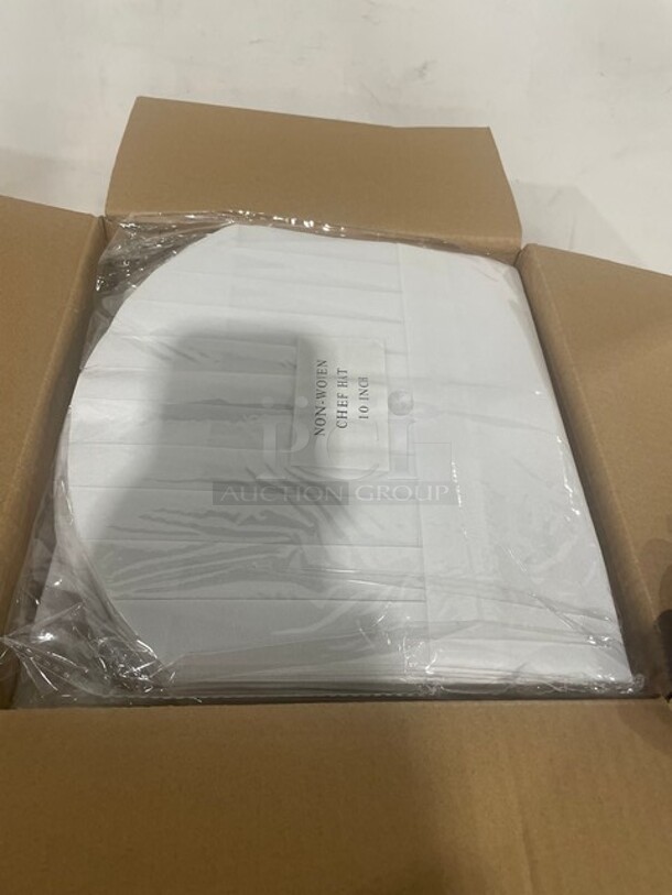 New 10" Non Woven Chef Hats! - Image 2 of 7