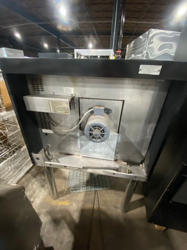 Duke Commercial Electric Powered Convection Oven! With View Through Doors! Metal Oven Racks! All Stainless Steel! On Legs! - Image 4 of 7