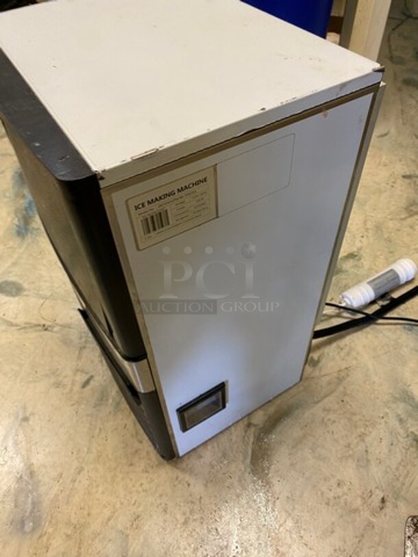 LATE MODEL! 2021 Commercial Undercounter Ice Maker Machine! All Stainless Steel! WORKING WHEN REMOVED! Model: ZBJ55KGZNL805501V1 SN: XSC09121497 110V - Image 3 of 8