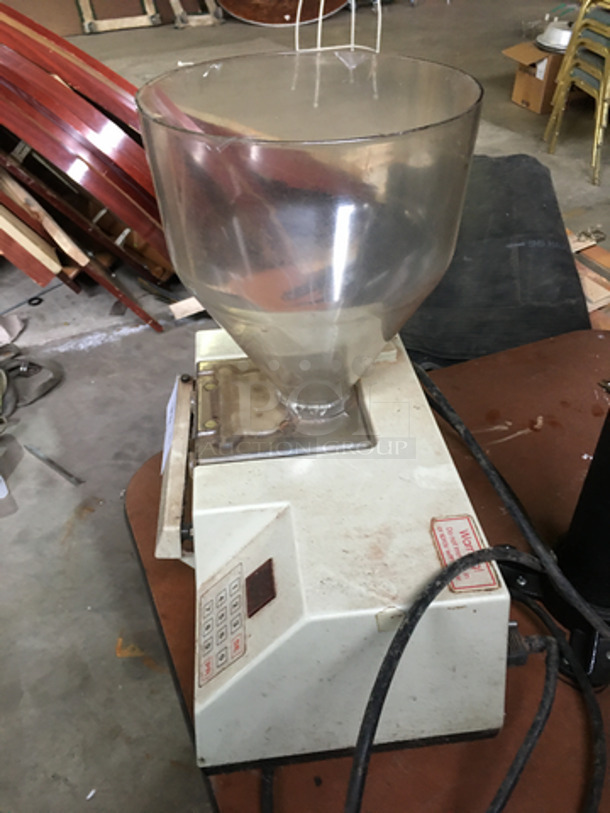 Edhard Commercial Countertop Donut Pastry Filler! With Poly Clear Donut Pastry Hopper! Model: MK 120V 60HZ - Image 2 of 7