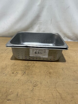 Winco Commercial Perforated Stainless Steel Steam Table Pan! 2X Your Bid! 