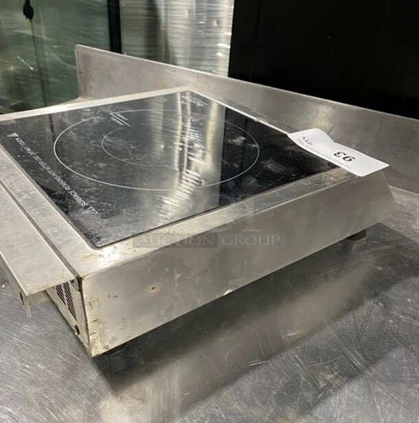 2021 Secura Stainless Steel Commercial Countertop Electric Powered Single Burner Induction Range! MODEL BT-C35-D SN: S5Q3 120v 1ph - Image 4 of 7