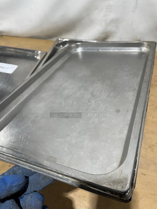 Commercial Stainless Steel Deep Steam Table/Hotel Pans! 9X Your Bid!  - Image 6 of 6