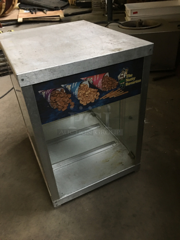 Commercial Countertop Warmer Display Merchandiser! 3 Compartments! Great For Small Snacks! 120V - Image 2 of 7