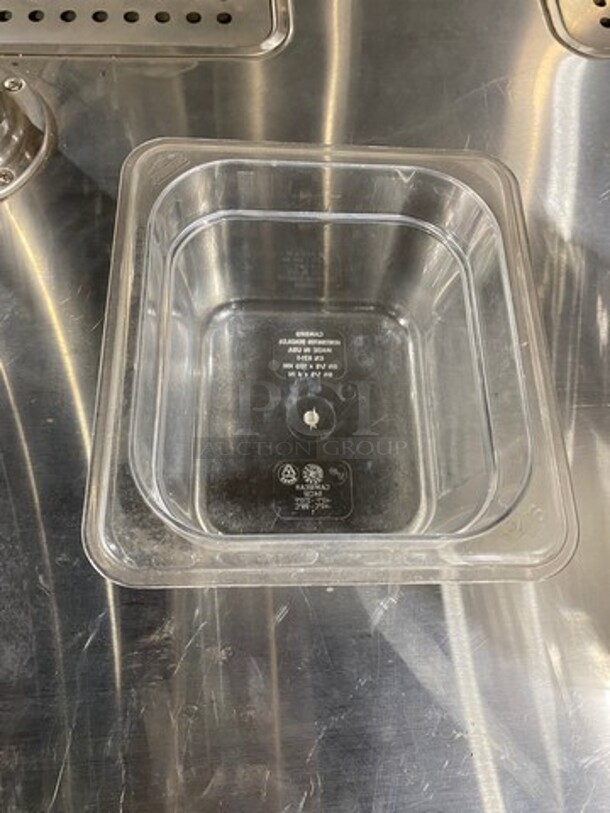 Cambro Clear Poly Perforated Food Pans! 8x Your Bid! - Image 3 of 5