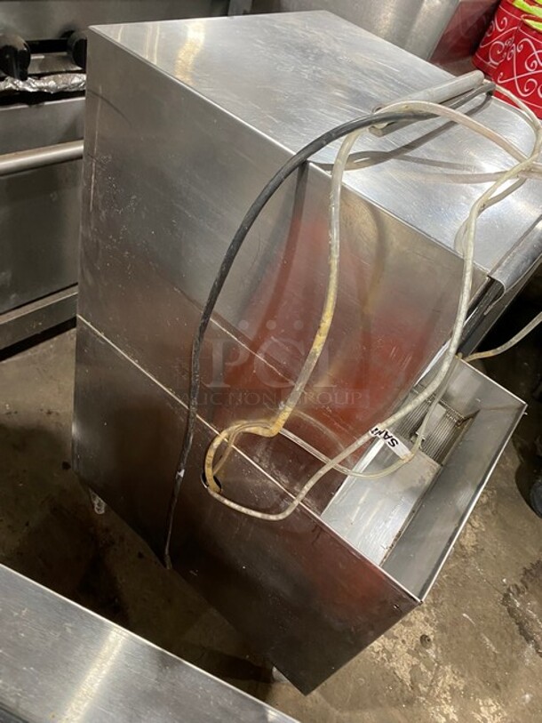 NICE! Moyer Diebel Stainless Steel Commercial Dishwasher! MODEL MD18-1 120V  - Image 4 of 9