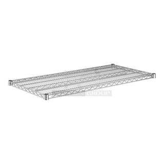 BRAND NEW SCRATCH & DENT! Regency 24" x 48" NSF Chrome Wire Shelf. Damage To Packaging. 2 Shelfs In Total. 