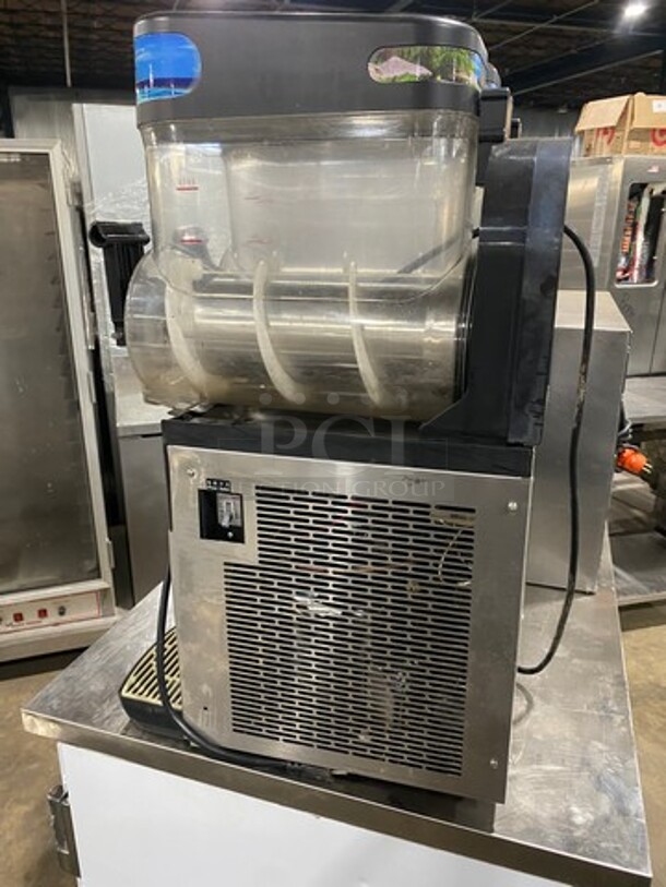 Commercial Countertop 2 Flavor Slushie/ Frozen Beverage Dispenser! Stainless Steel Body! SN: 191118000027 120V - Image 3 of 11