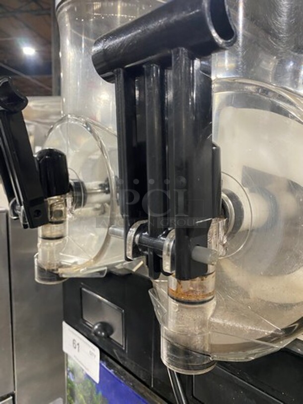 Commercial Countertop 2 Flavor Slushie/ Frozen Beverage Dispenser! Stainless Steel Body! SN: 191118000027 120V - Image 7 of 11