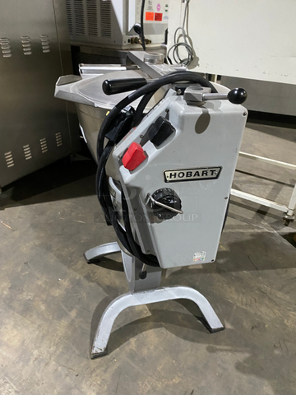 NICE! Hobart Commercial Vertical Cutter/Mixer/Mincer! All Stainless Steel! On Legs! Model: HCM450 SN: 311216113 200V 60HZ 3 Phase - Image 2 of 9