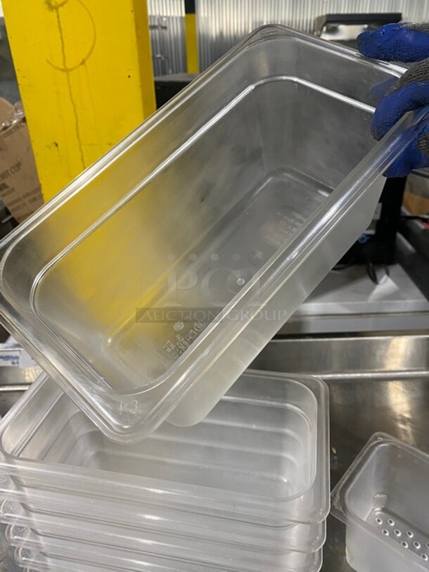 Cambro Clear Poly Food Pan! MODEL 36CW 4X Your Bid! - Image 7 of 8