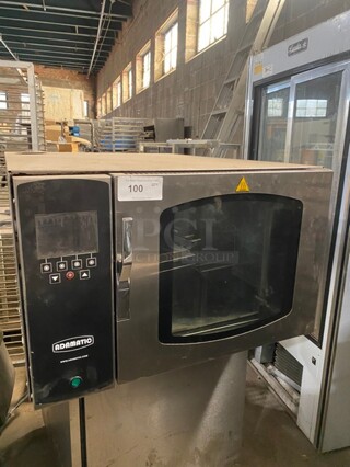 Belshaw Adamatic Commercial Electric Powered Combi Convection Oven! With View Through Door! All Stainless Steel!