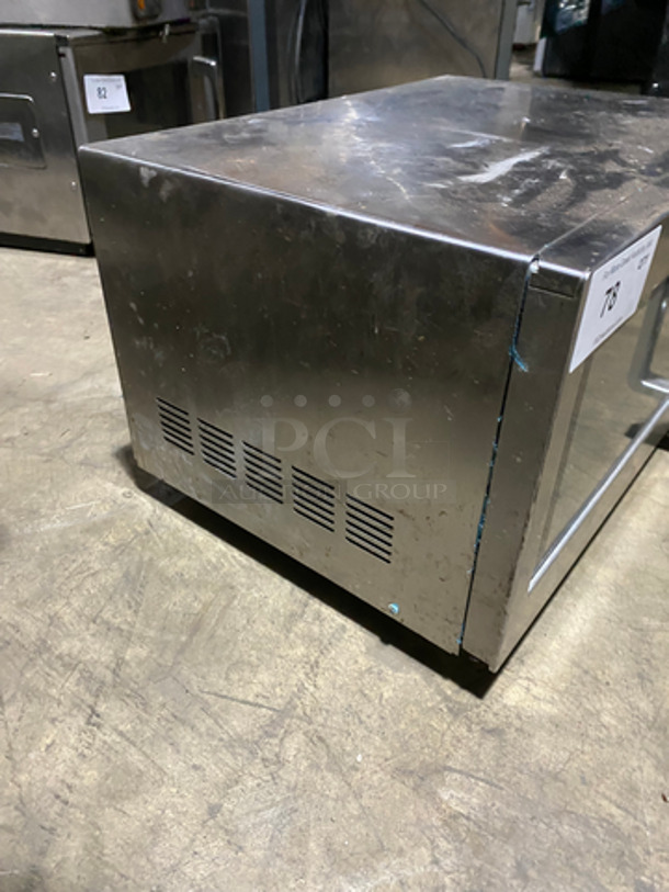 Spectrum Commercial Countertop Dial Control Microwave Oven! All Stainless Steel! Model: EMW1000SD SN: EMW1D030005849 120V 60HZ - Image 2 of 8