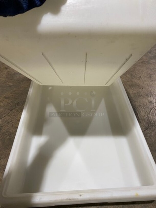 White Poly Food Storage Containers! 4x Your Bid! - Image 2 of 5