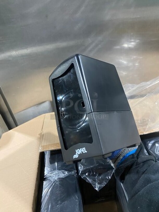 NEW! IN THE BOX! Jofel Black Poly Napkin Dispenser! Model: 09936 - Image 5 of 5