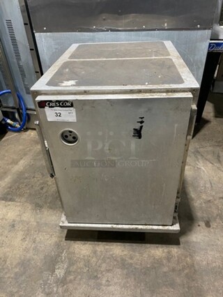 Cres Cor Half Sized Enclosed Pan Rack! All Stainless Steel! On Casters! Model: 309188C SN: GAEJ64470964