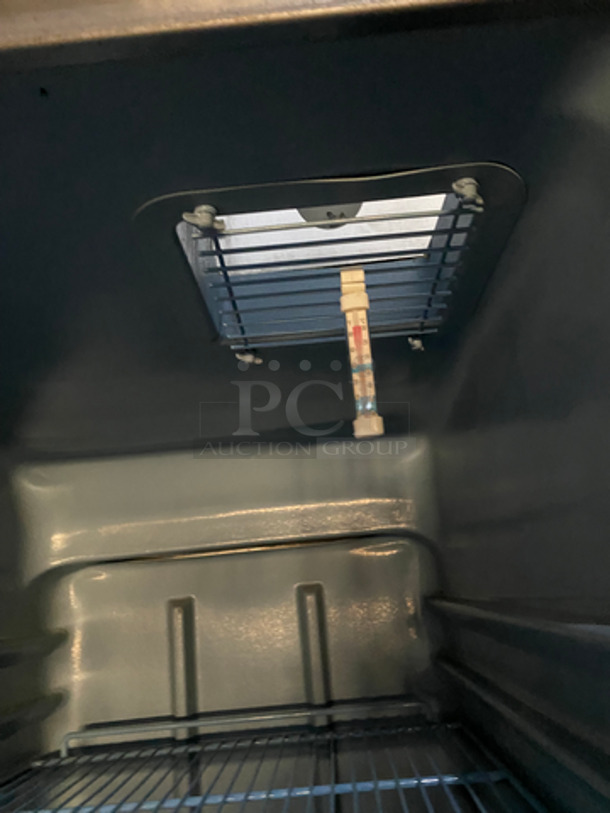 COOL! Delfield Commercial 3 Door Reach In Freezer! With Poly Coated Racks! All Stainless Steel! On Casters! Model: 6176S SN: BJP549634T 115V 60HZ - Image 8 of 11