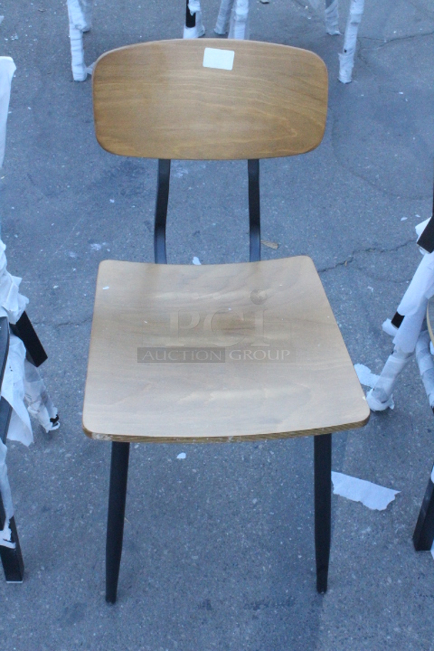 BRAND NEW SCRATCH & DENT! Wood & Metal Framed Chairs. Various sizes and styles. 8x your bid - Image 6 of 7