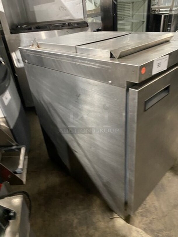 Delfield Commercial Single Door Lowboy/Worktop Cooler! All Stainless Steel! - Image 2 of 7