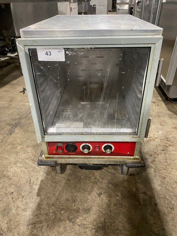 Avantco! Metal Full Size Insulated Heated Holding / Proofing Cabinet with Clear Door on Commercial Casters. 120 Volts, 1 Phase. - Image 1 of 10