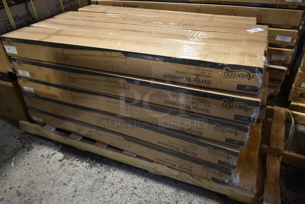 PALLET LOT of 20 BRAND NEW SCRATCH AND DENT! Avantco 177SW60INCP Stainless Steel Commercial 60" High Wattage Strip Warmer with Infinite Controls. Stock Picture Used as Gallery. 20 Times Your Bid! - Image 2 of 5