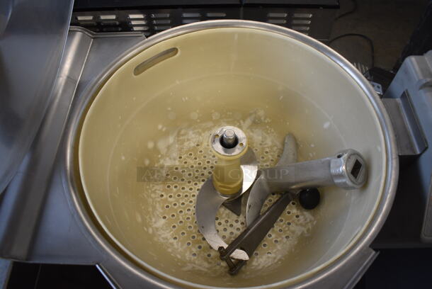 Hobart Model HCM-450 Metal Commercial Floor Style Horizontal Cutter Mixer. 200 Volts, 3 Phase. 32x24x41.5 - Image 4 of 9