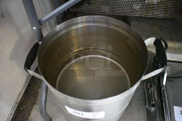 Stainless Steel Countertop Beverage Holder Dispenser. No Lid. 16x16x17 - Image 2 of 3