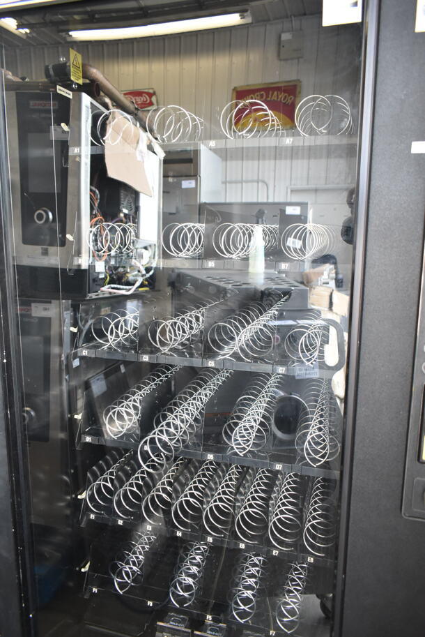 Automatic Products SNACKSHOP LCM2 Metal Commercial Vending Machine w/ Bill Acceptor. 120 Volts, 1 Phase. Tested and Working! - Image 3 of 7