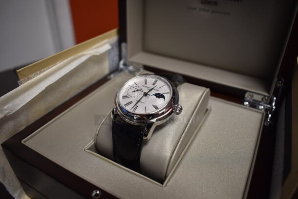 BRAND NEW IN BOX! Frederique Constant Geneve Men's Moonphase Automatic FC-712MS4H6 Watch - Image 2 of 8