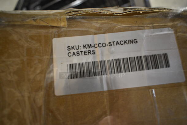 BRAND NEW SCRATCH AND DENT! KoolMore KM-CCO-STACKING Casters - Image 6 of 6