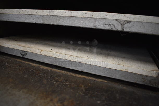 Cecilware Stainless Steel Commercial Countertop Electric Powered Pizza Oven w/ Cooking Stones. 208 Volts, 1 Phase. 26x28x22 - Image 6 of 7