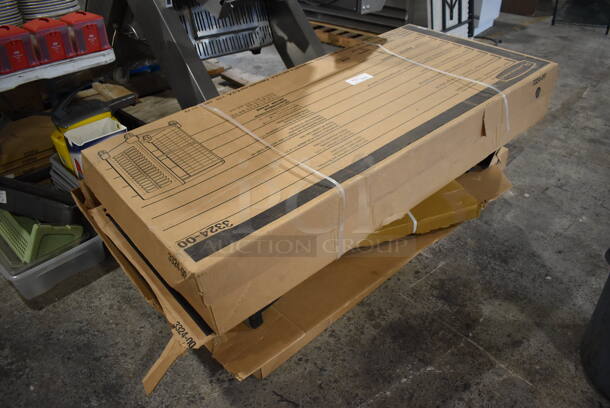 3 BRAND NEW IN BOX! Rubbermaid 3324 Max System Rack. 27x29x68. 3 Times Your Bid! - Image 3 of 6