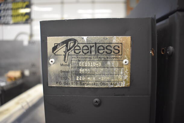 2 Peerless CE131D-3 Stainless Steel Electric Powered Commercial Ovens w/ Cooking Stones. 220 Volts, 3 Phase. 30x32x63. 2 Times Your Bid! - Image 9 of 9