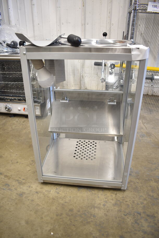 BRAND NEW SCRATCH AND DENT! Carnival King 382NCM160 10 lb. Nacho Chip, Popcorn, Peanut Warmer / Merchandiser. 120 Volts, 1 Phase. Tested and Working! - Image 2 of 8