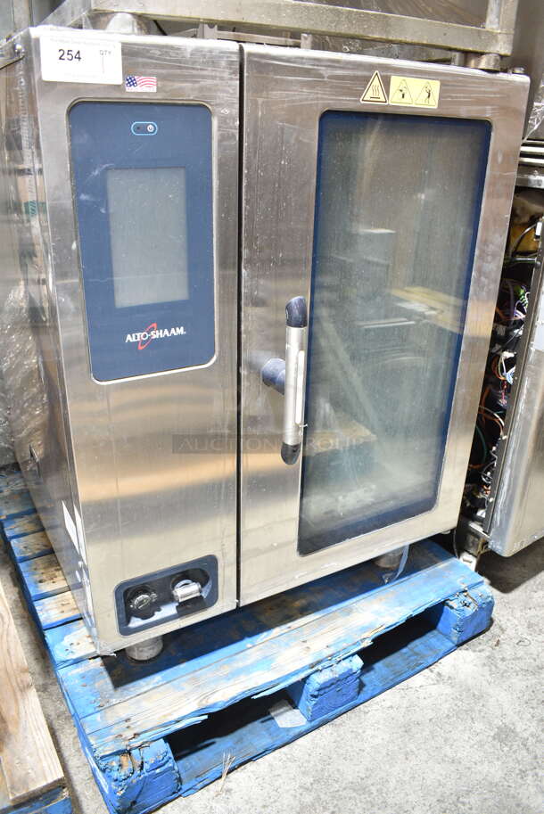 2018 Alto Shaam CTP10-10E Stainless Steel Commercial Electric Powered Combi Convection Oven w/ Stand. 208-240 Volts, 3 Phase. - Image 2 of 5