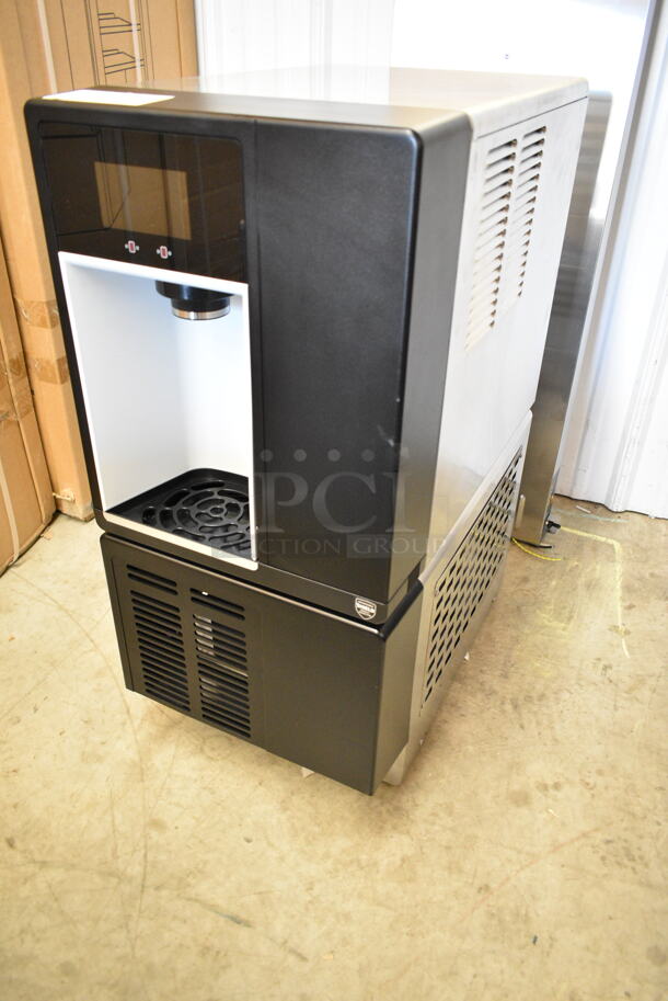 BRAND NEW SCRATCH AND DENT! 2024 Follett 7UD112A-IW-CL-ST-00 Champion 7 Series ADA Height Chewblet Undercounter Ice Maker and Water Dispenser with 7 lb. Bin and Filter. 100 lb. 115 Volts, 1 Phase.  - Image 3 of 7