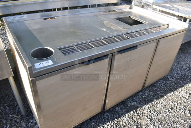 Duke SUB-BD-72-RM Stainless Steel Commercial Soda Station w/ 3M Water Filtration System. 72x38x33 - Image 7 of 8